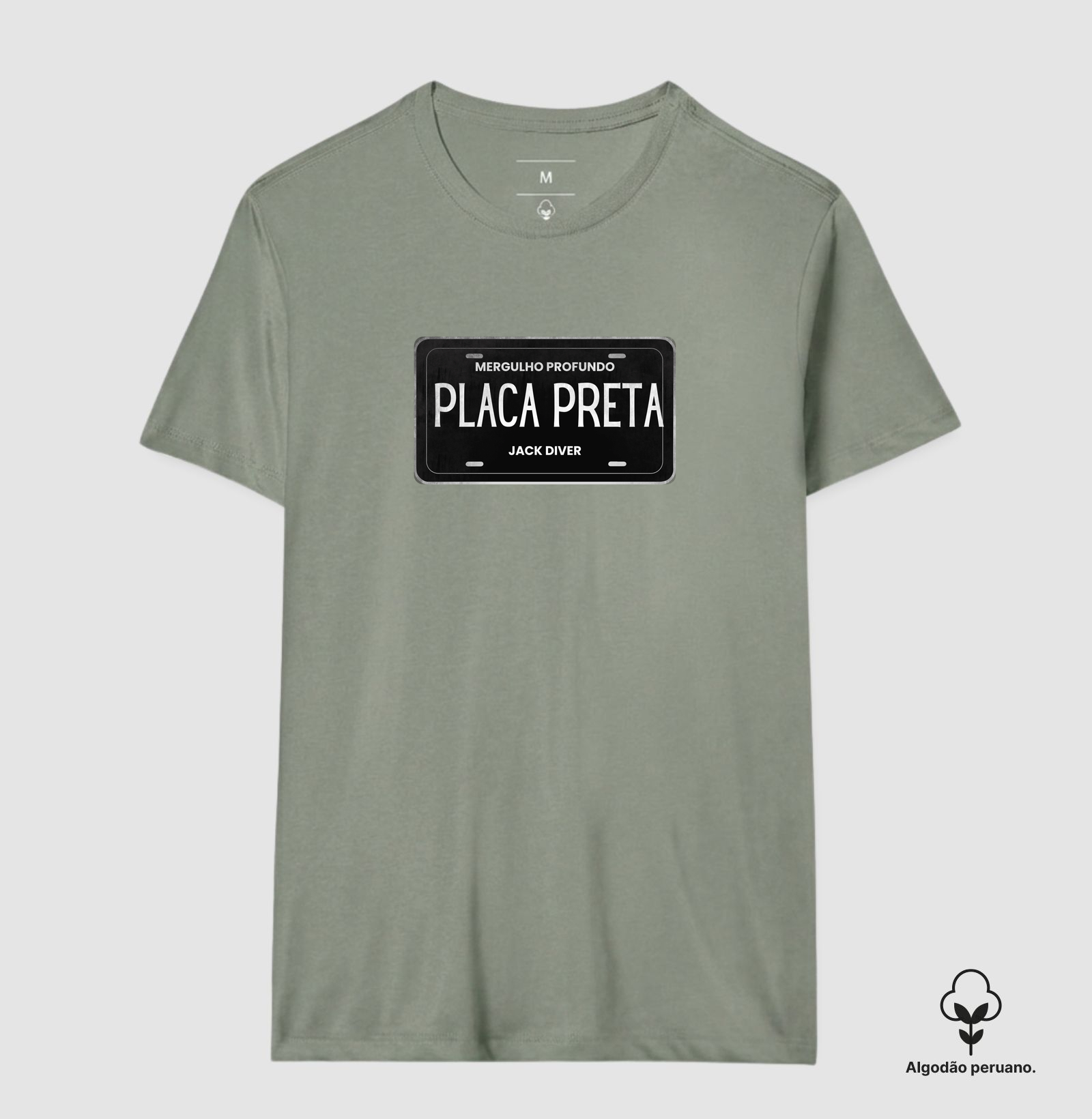 PLACA PRETA - PERSONALIZADA JACK - Imagem 3