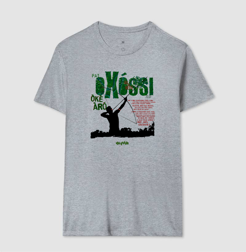 camiseta OXÓSSI oração masculina - Imagem 6