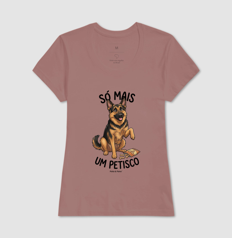 CAMISETA PASTOR ALEMÃO PETISCO - Imagem 17