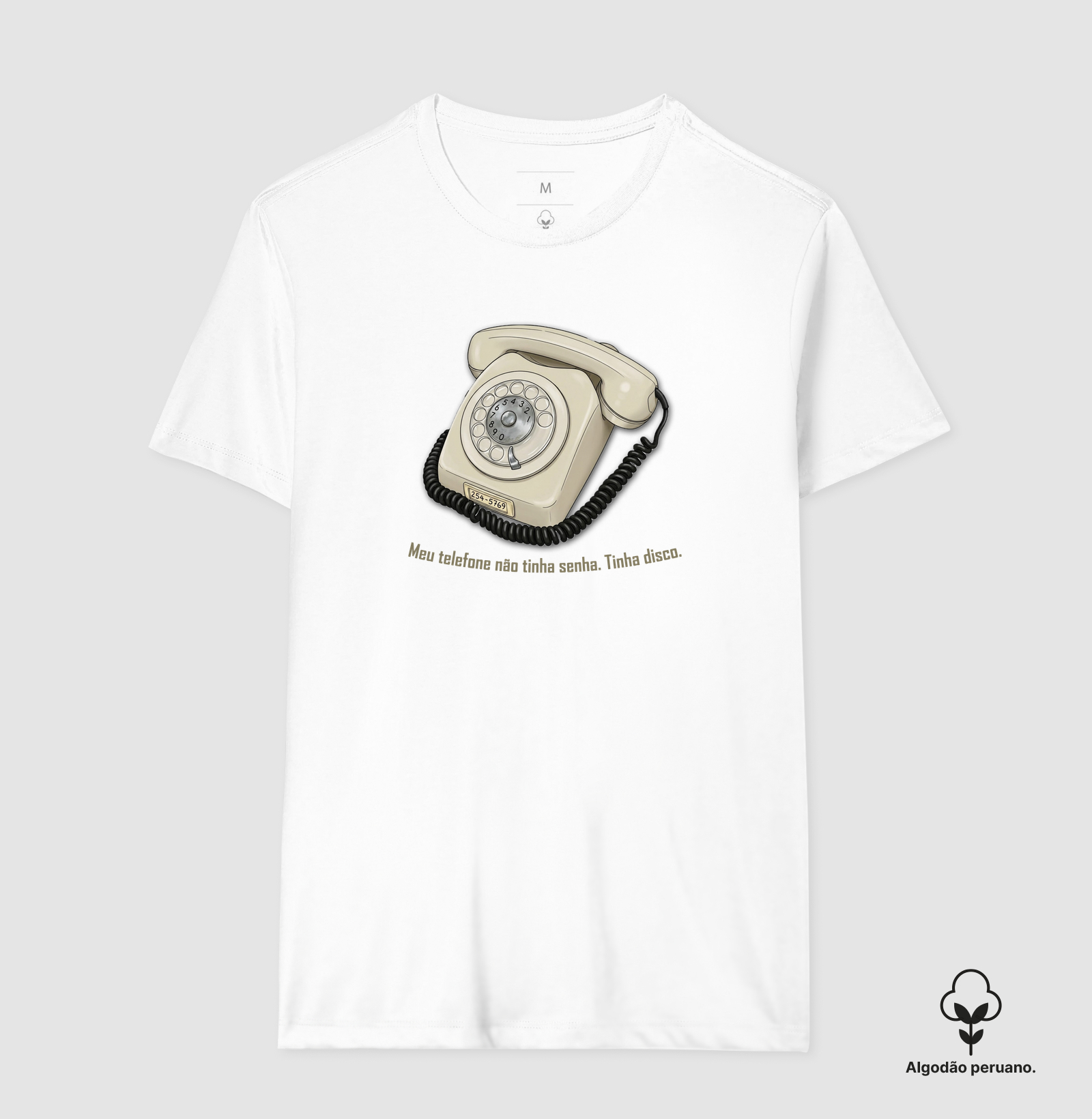 Camiseta Vintage Telefone Disco - Imagem 2