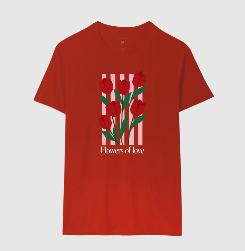 Camiseta Flowers of love - Imagem 10