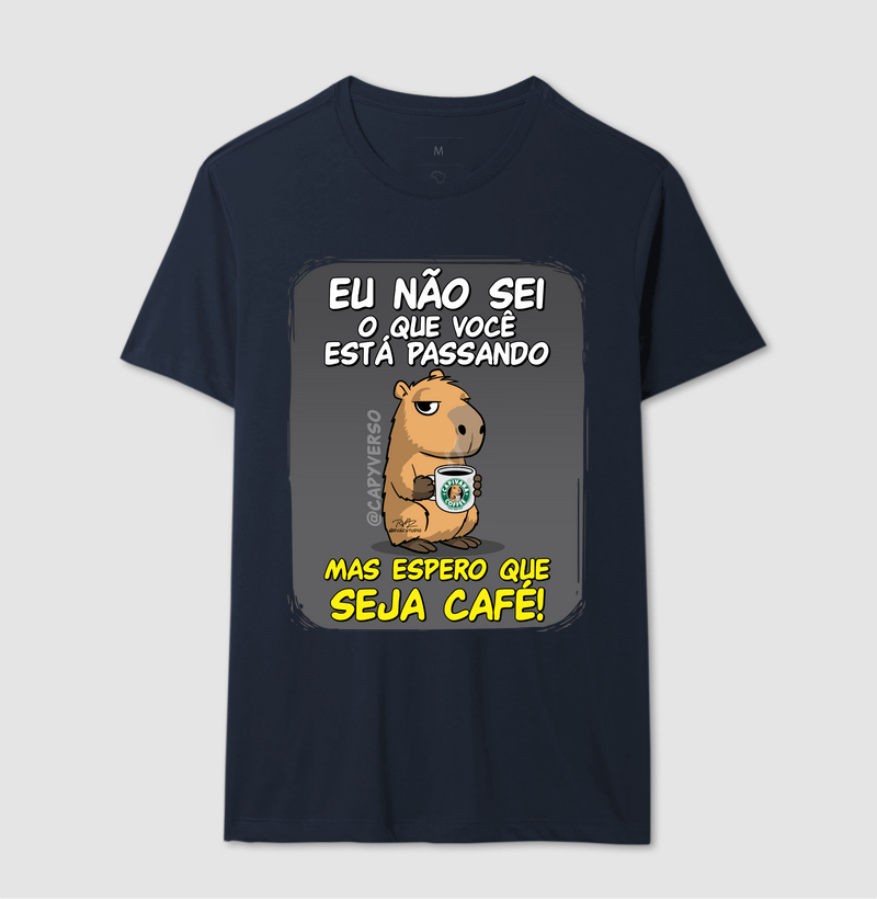 Camiseta Capivara Seja Café - Imagem 6