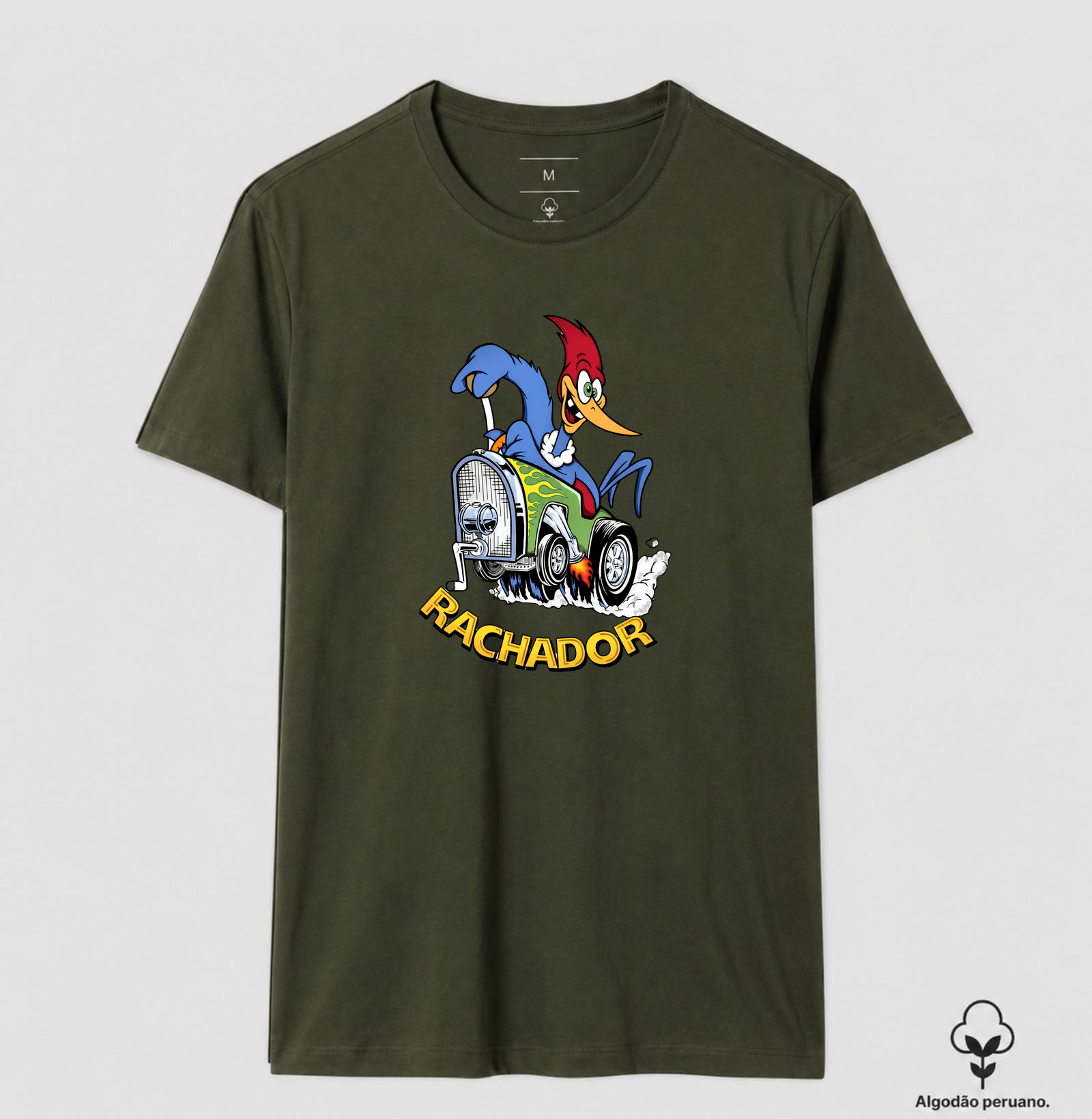Camiseta Pica Pau Rachador - Imagem 8