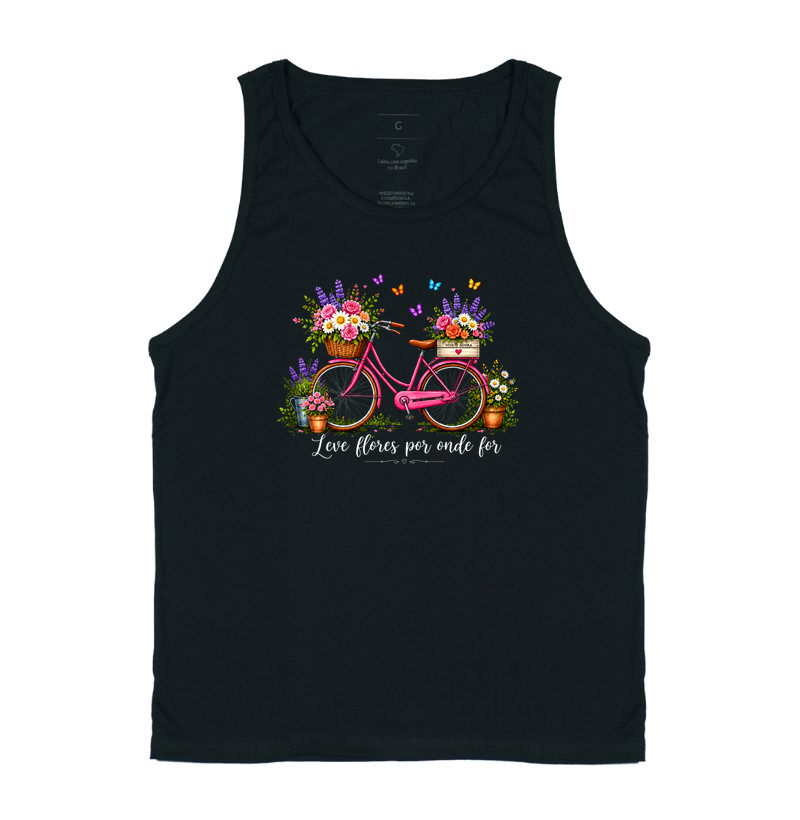 Camiseta Leve flores por onde for - Imagem 3