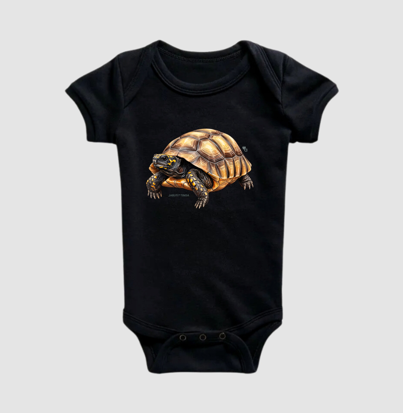 Répteis - Jabuti-tinga - Body Infantil - Imagem 4