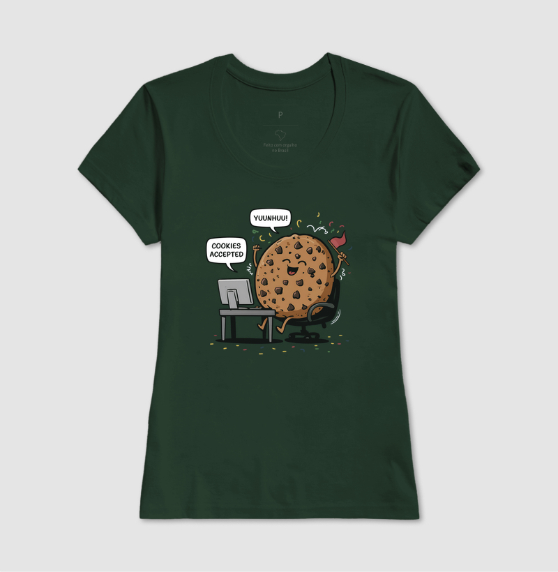 Camiseta Cookies Accepted - Imagem 7