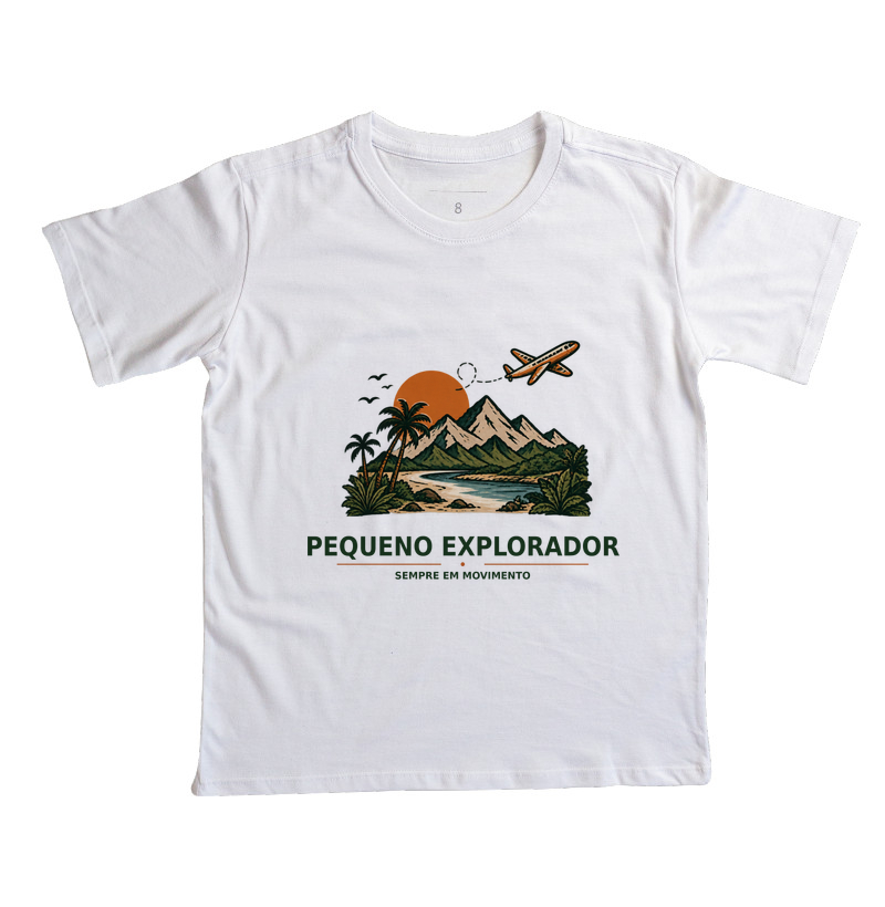 Camiseta Infantil | Pequeno Explorador - Imagem 4