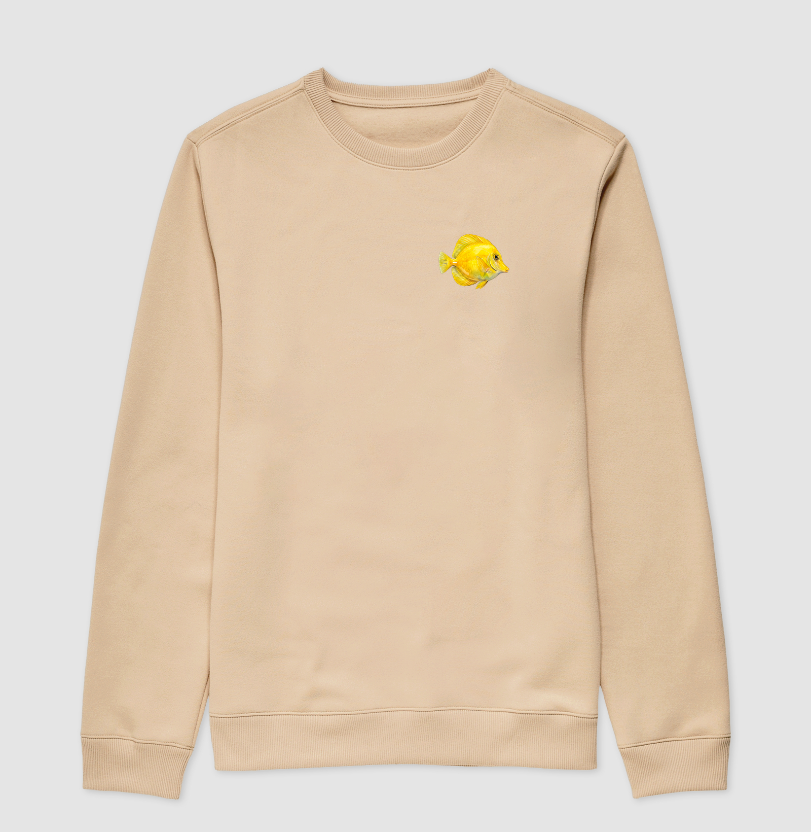 Peixes - Mini - Cirurgião-amarelo - Moletom Suéter - Imagem 5