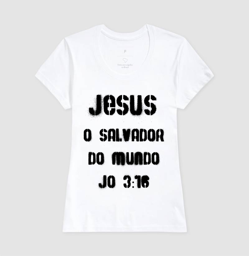 Camiseta Cristã O Salvador do Mundo - Imagem 5