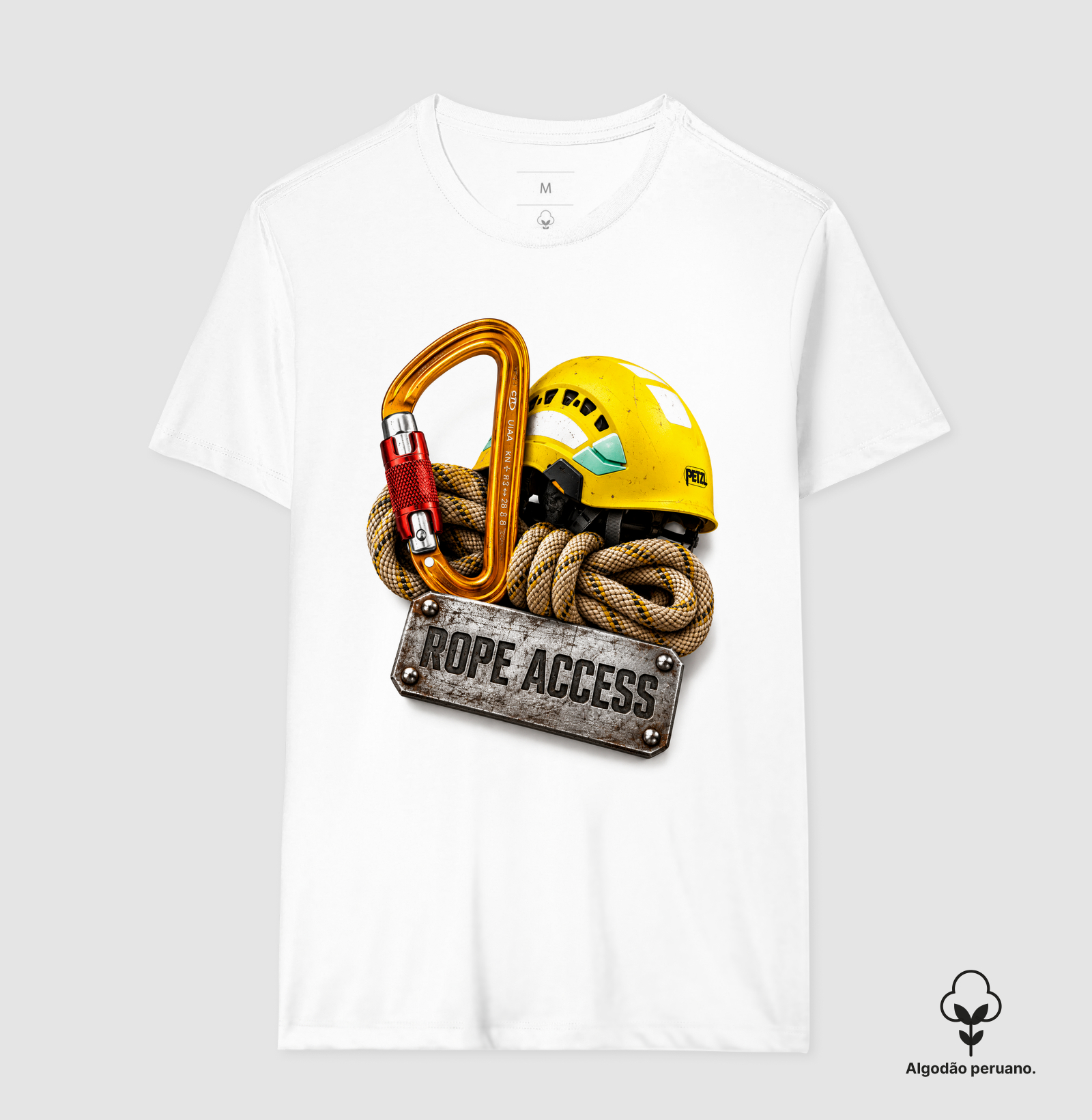 Rope Access Capacete Amarelo - Imagem 2