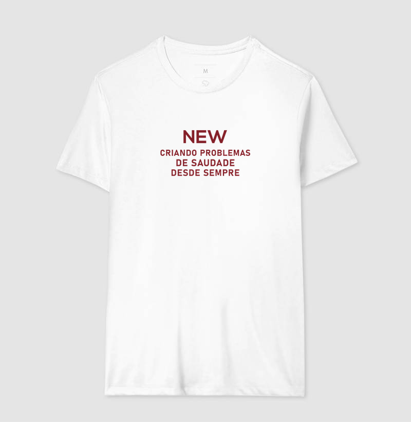 Camiseta NEW · Problemas de Saudade - Imagem 4