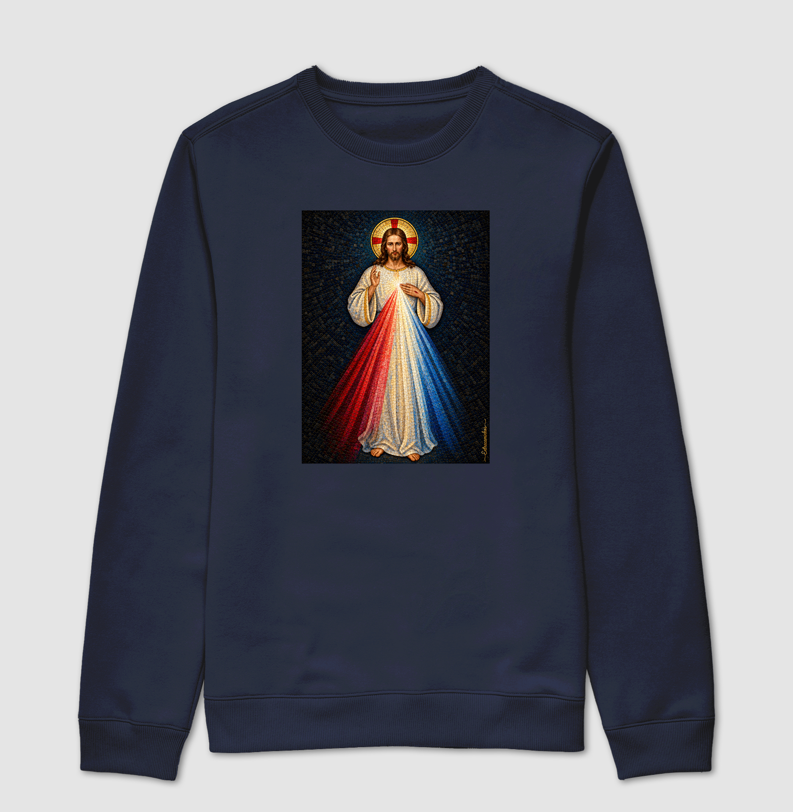 Jesus Misericordioso – Mosaico Sagrado - Imagem 5