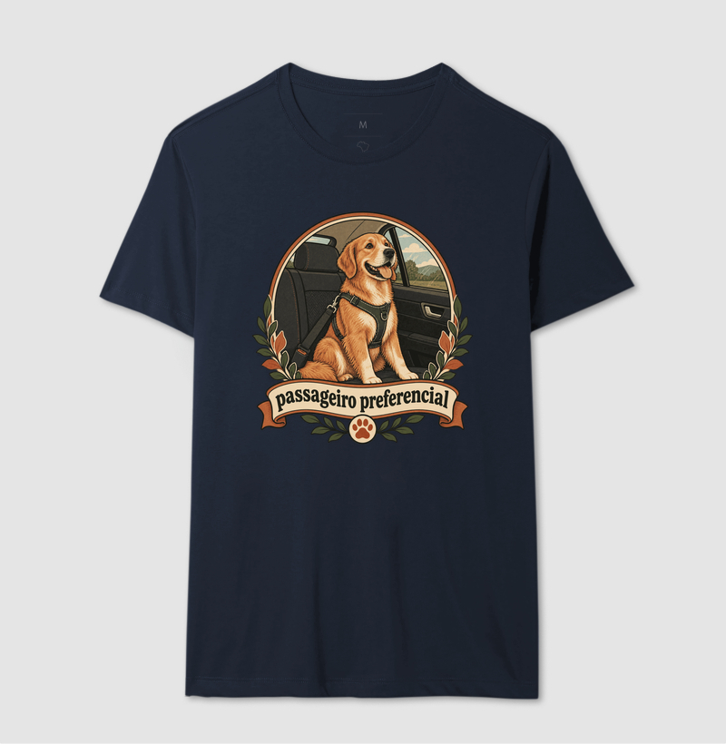 Camiseta Cachorro Carro "passageiro preferencial" | Pelo & Pano - Imagem 6