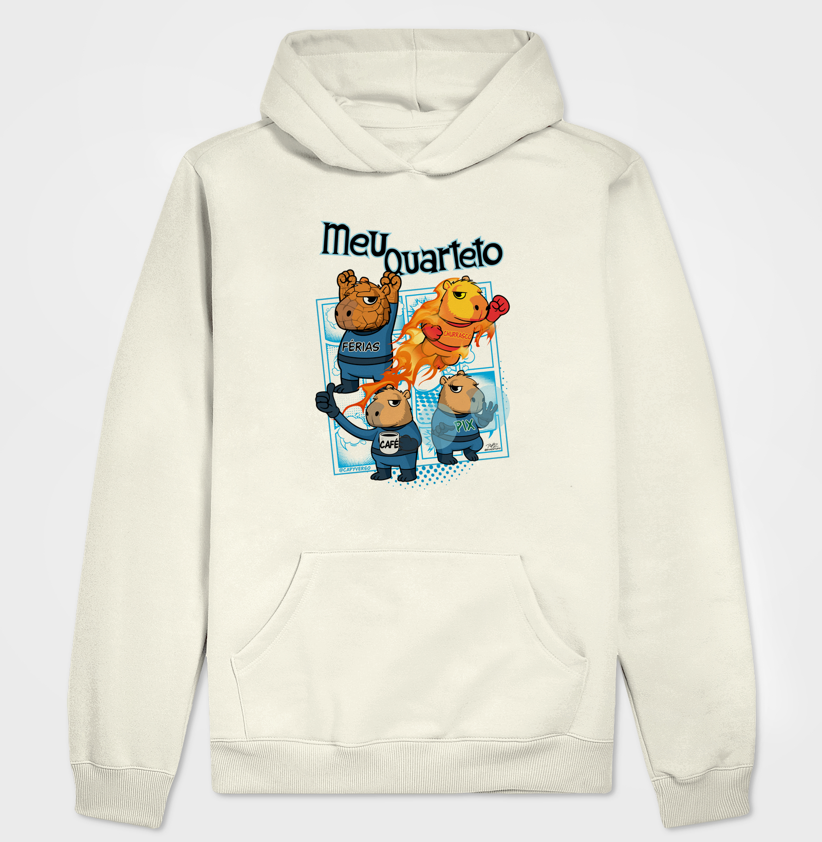 Camiseta Capivara Quarteto - Imagem 3