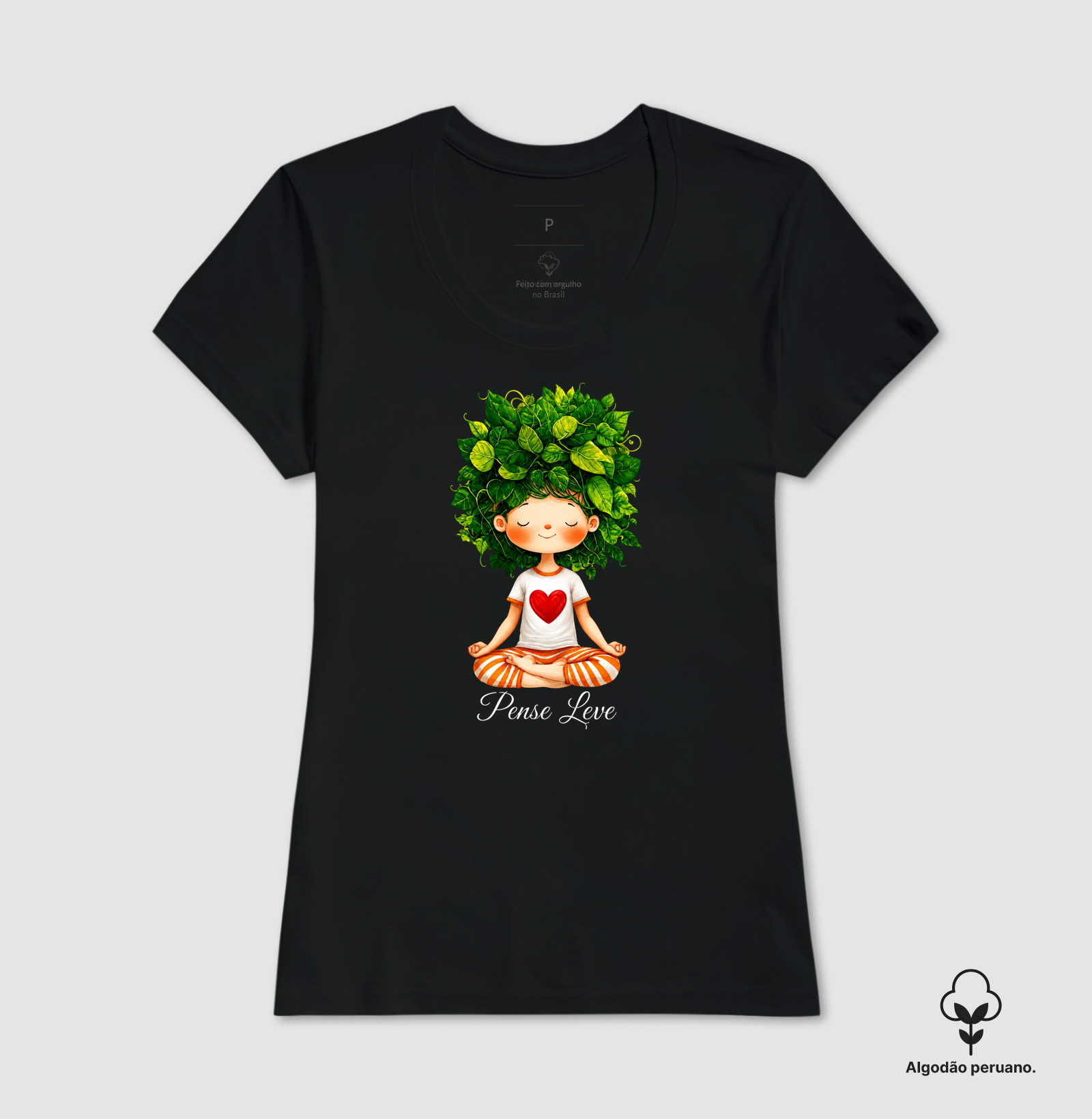 Camiseta Pense Leve - Imagem 3