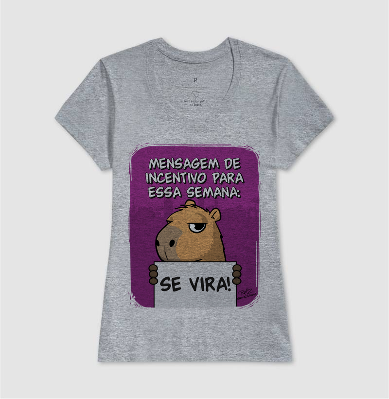 Camiseta Capivara Se Vira - Imagem 9