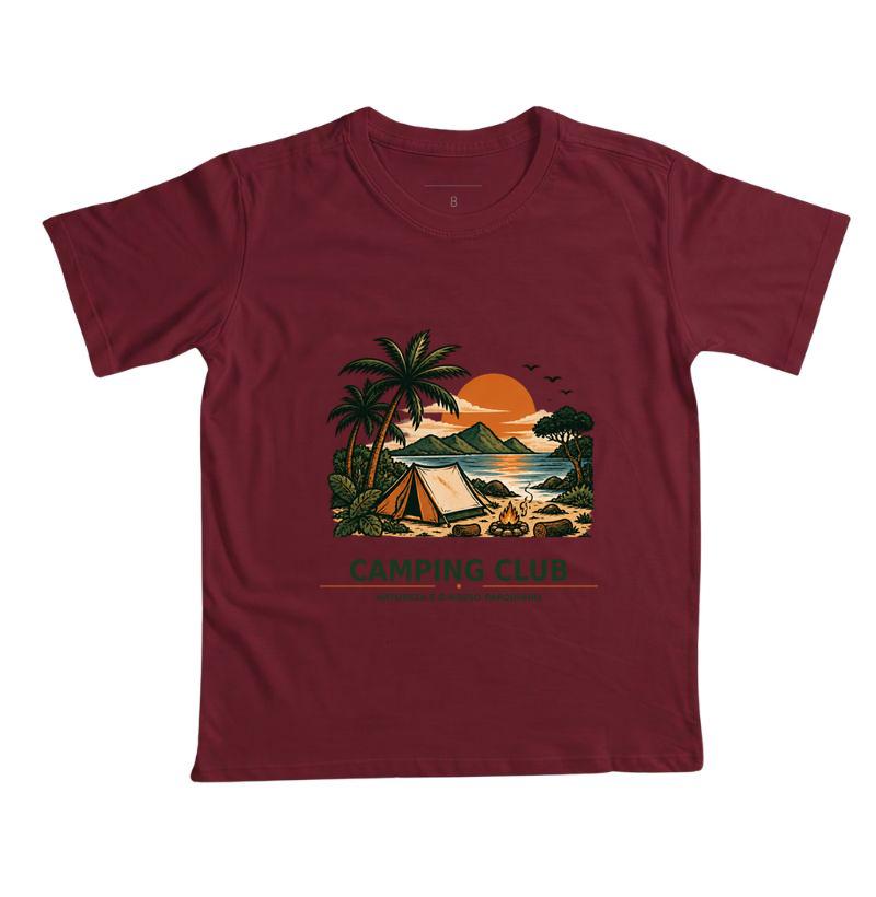 Camiseta Infantil | Camping Club – Natureza é o Nosso Parquinho - Imagem 4