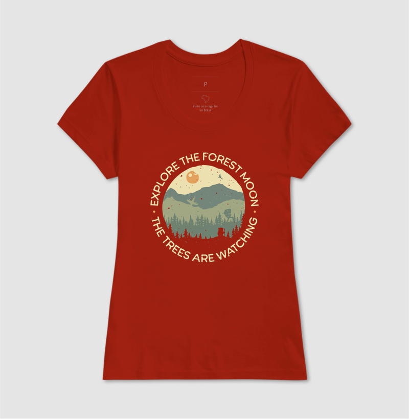 Camiseta  Explore the forest moon - Imagem 7