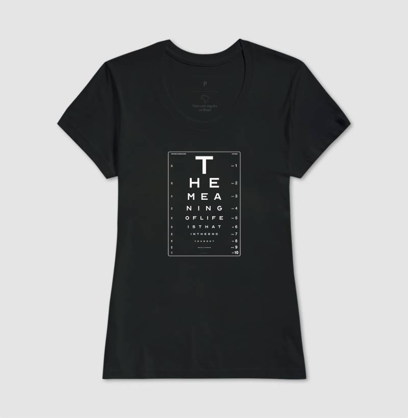 Camiseta O Sentido da Vida - Imagem 3