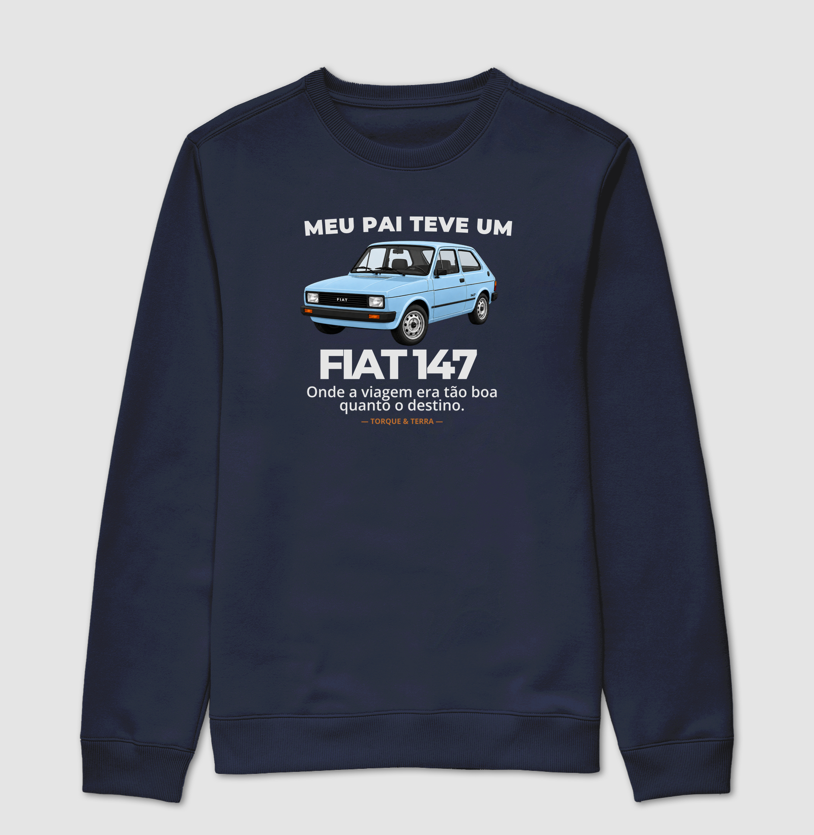 Meu pai teve um  - FIAT 147 - azul claro - Imagem 5