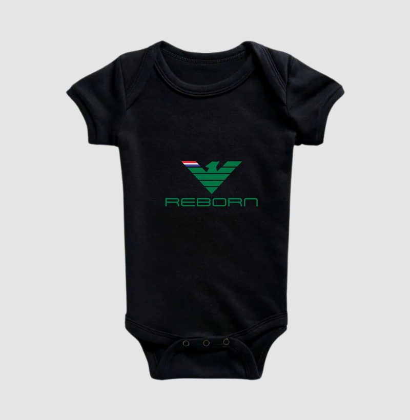 Vestir essa estampa é vestir a própria transformação. É dizer ao mundo: o passado ficou para trás, agora é tempo de florescer. 💎 Verde de renascimento. Força que não tem fim. REBORN — renascer, simplesmente, e brilhar. - Imagem 2