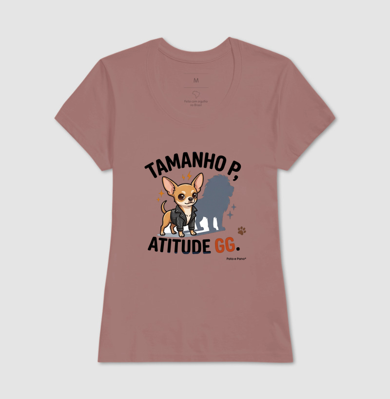 CAMISETA CHIHUAHUA TAMANHO - Imagem 17