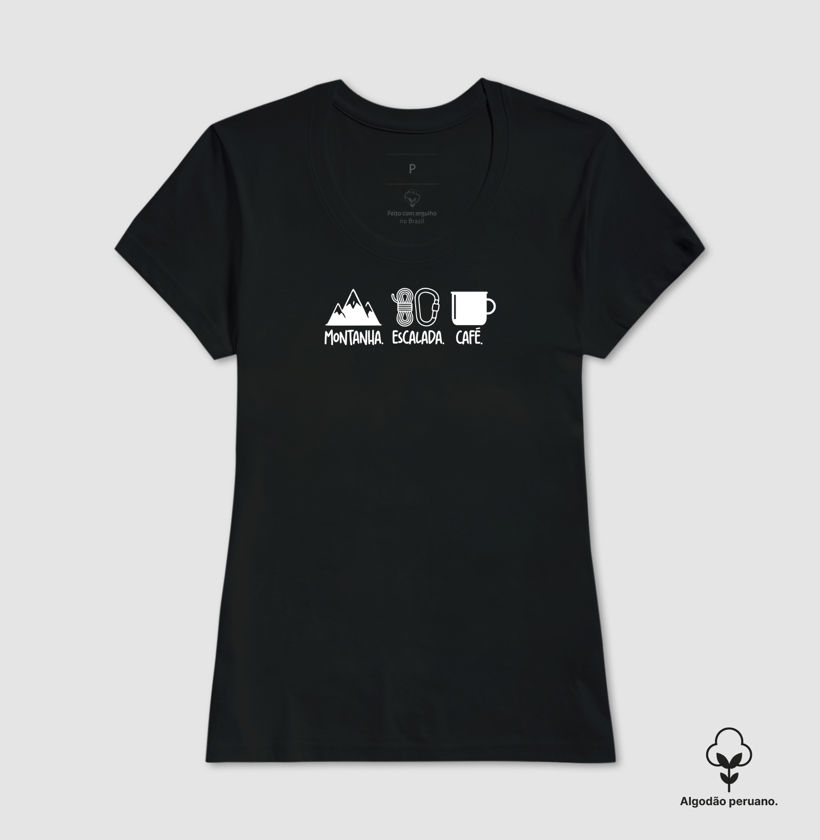 Camiseta Falésia & Magnésio | Montanha, Escalada & Café - Imagem 9