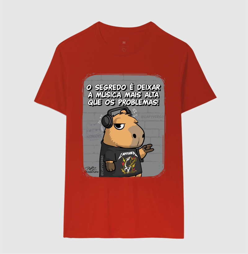 Camiseta Capivara Música - Imagem 10
