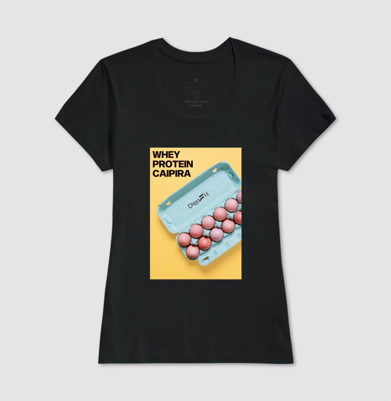 CAMISETA ACADEMIA WHEY PROTEIN CAIPIRA - Imagem 3