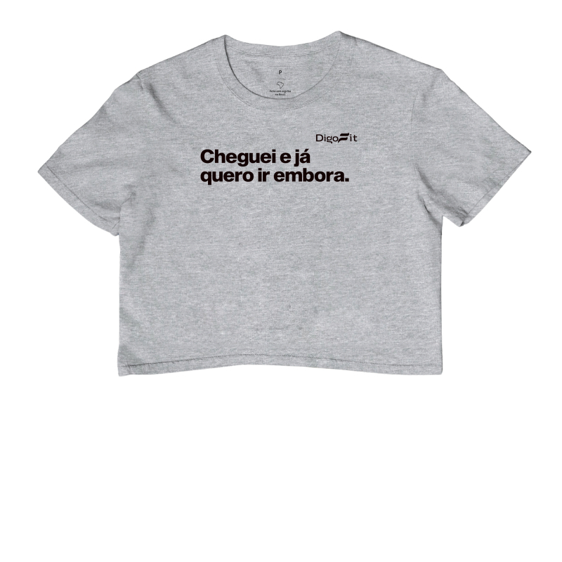 CROPPED ACADEMIA CHEGUEI E JÁ QUERO IR EMBORA - Imagem 6