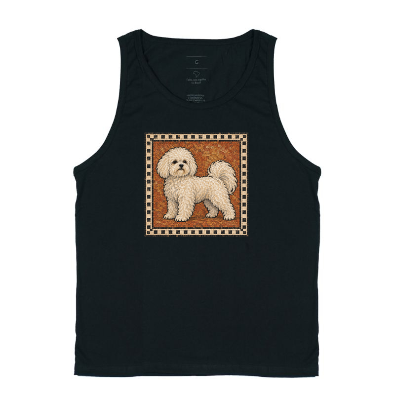 Cachorro em Mosaico Romano - Imagem 3