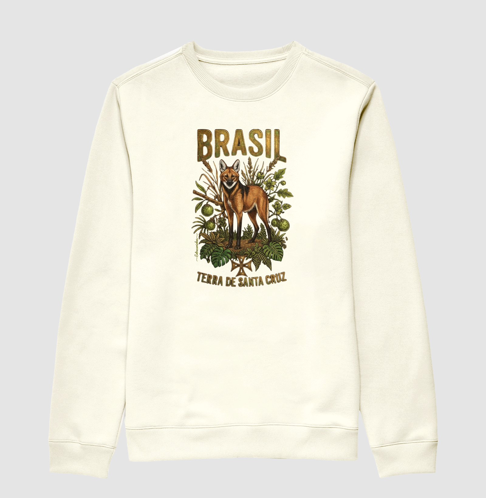 Lobo-Guará e Lobeira: Brasil – Terra de Santa Cruz (cor) - Imagem 2