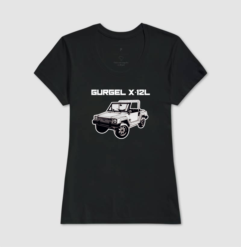 Camiseta Gurgel X-12 L | Escura | AMMAR - Imagem 3