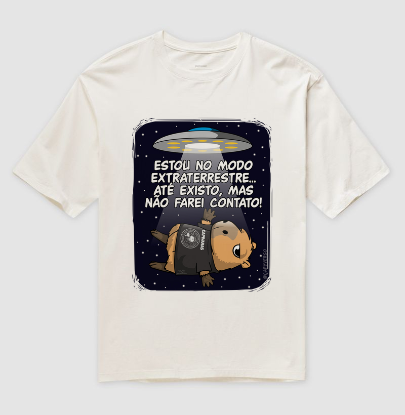 Camiseta Capivara Extraterrestre - Imagem 4
