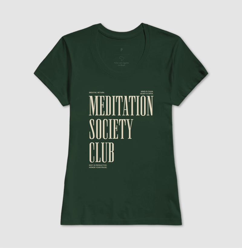 Camiseta - Meditation Society Club - Imagem 15
