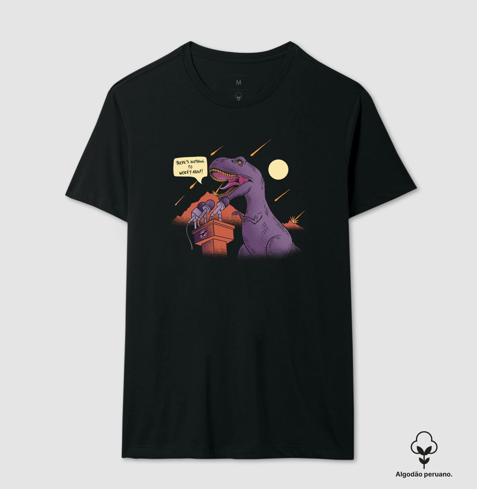 Camiseta Algodão Peruano The Dinocracy Era - Imagem 2