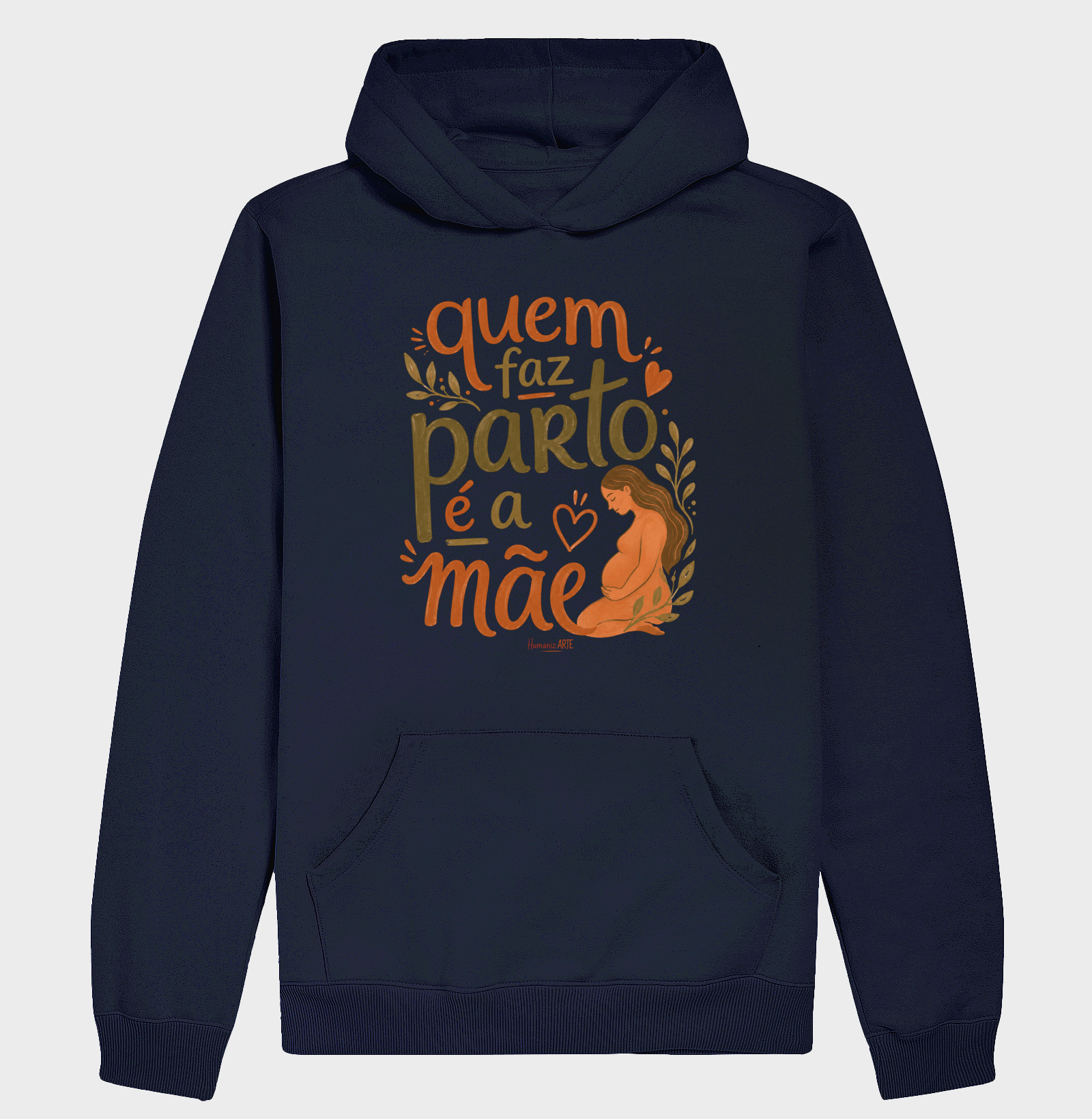 Quem faz Parto é a Mãe Hoodie Slim - Imagem 4