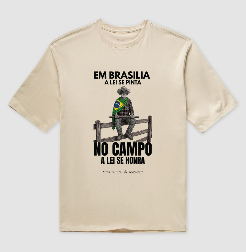 Em Brasília a lei se pinta, no Campo a lei se honra - Imagem 3
