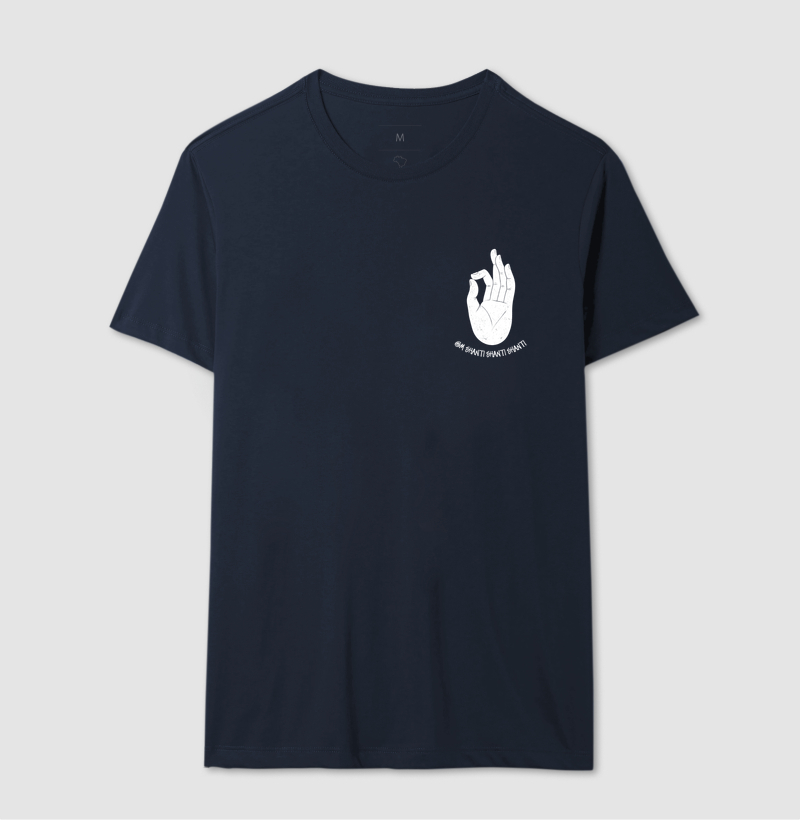 Camiseta - OM Shanti Shanti Shanti - Imagem 7