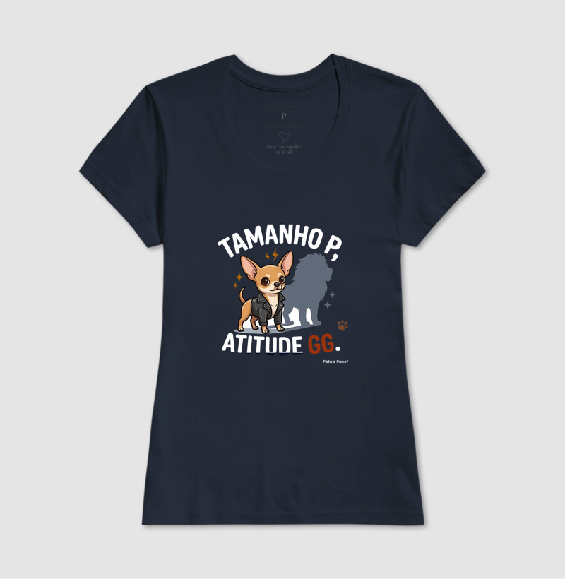 CAMISETA CHIHUAHUA TAMANHO - Imagem 7