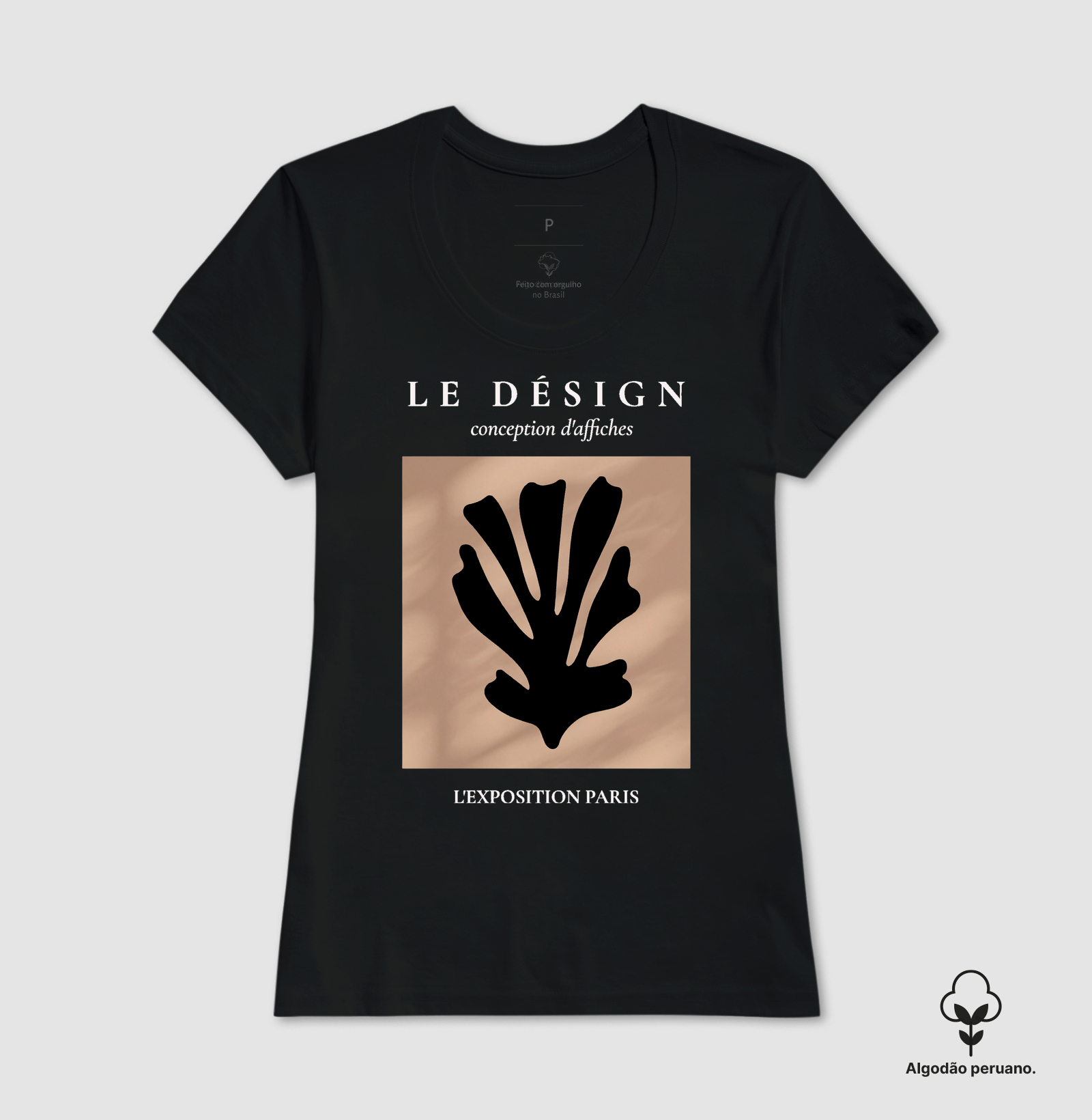 Camiseta Henri Matisse Pôster de Exposição Algodão Peruano Tanguis - Imagem 3