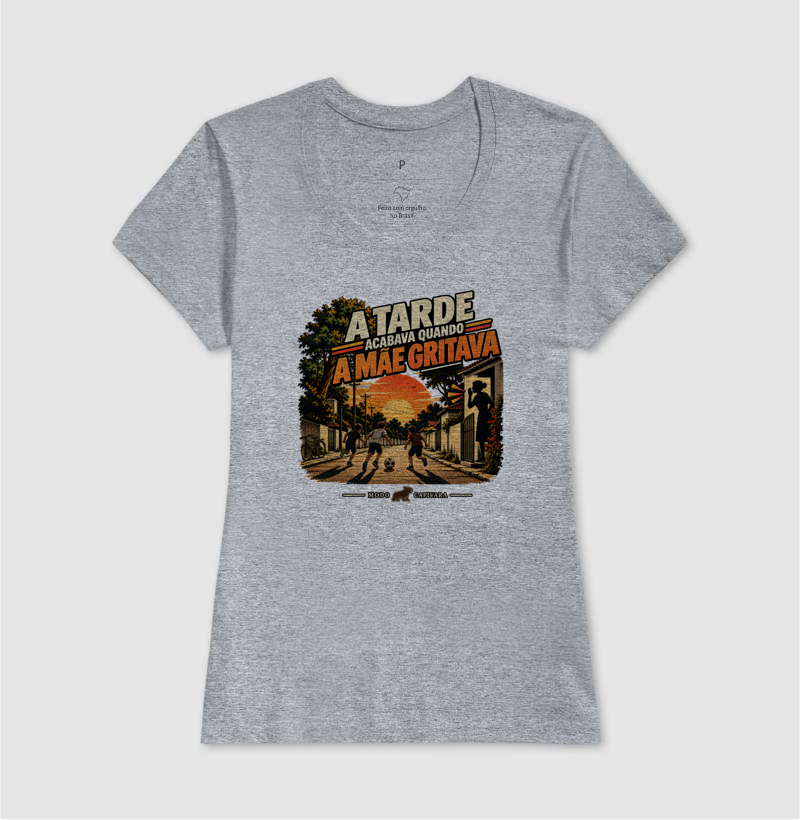 A TARDE ACABAVA QUANDO A MAE GRITAVA - Modo capivara - Camiseta - Imagem 11