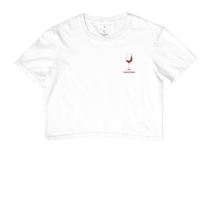 Camiseta Cropped Vinhozinho - Imagem 3