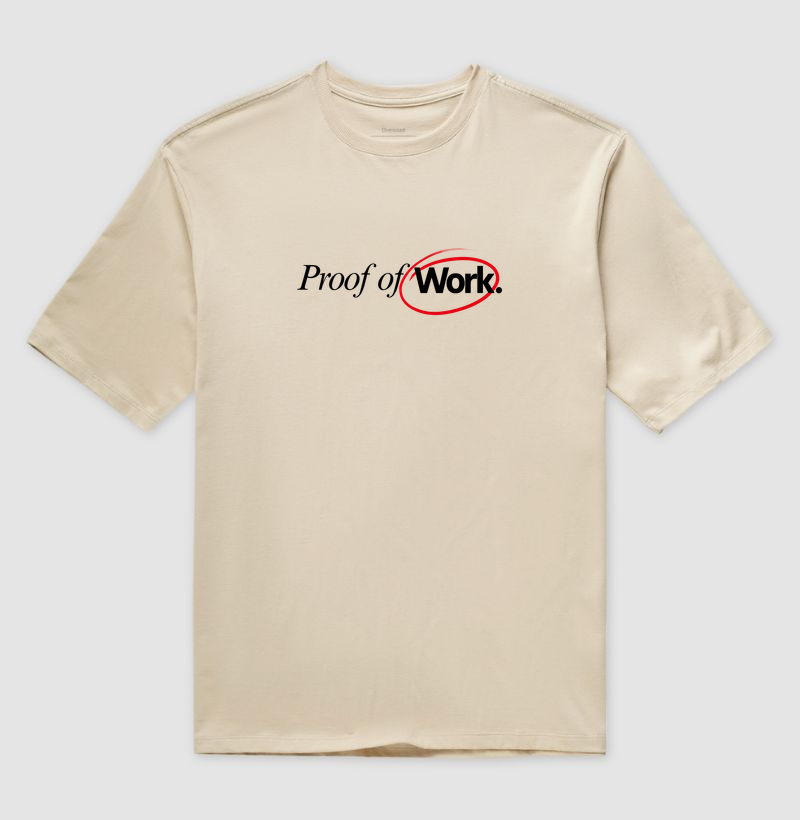 Camiseta Bitcoin Proof of Work - Imagem 3