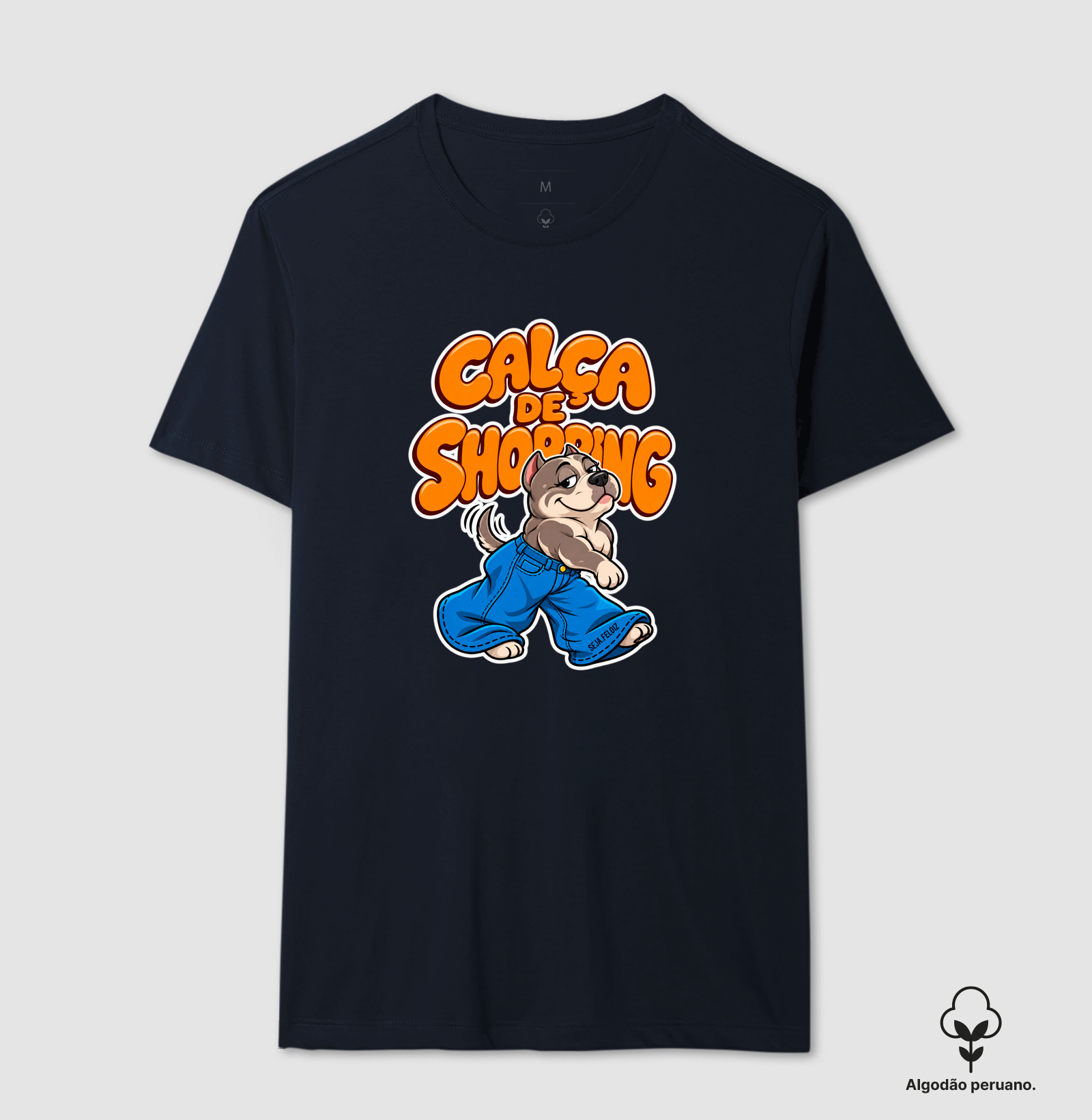 🐶👖 Calça de Shopping – American Bully Pocket Edition 🛍️💪 - Imagem 3