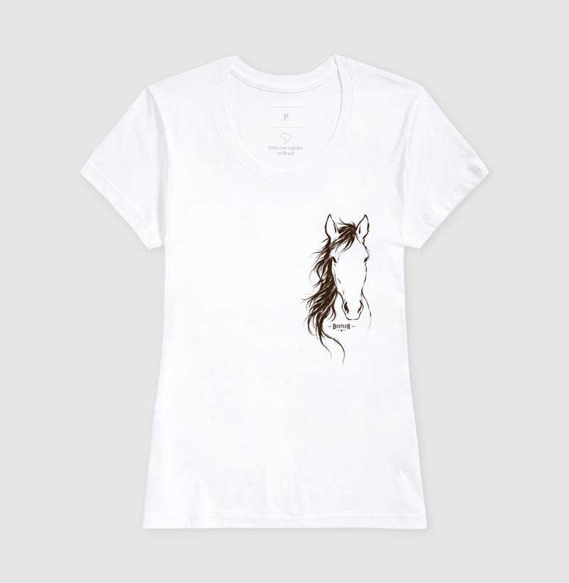 Baby Look Country Feminina Horse Line - Imagem 2