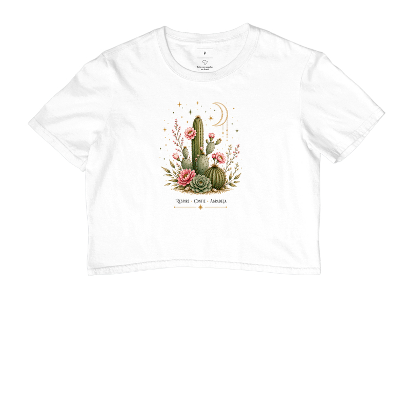 Camiseta Flor no deserto - Imagem 3