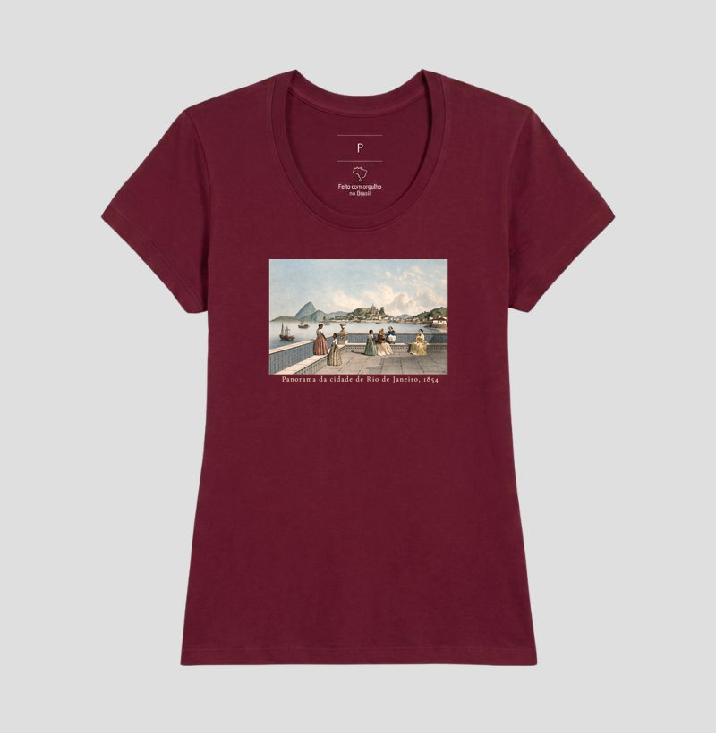 Camiseta Vistas do Rio de Janeiro — Brasil Oitocentista - Imagem 20