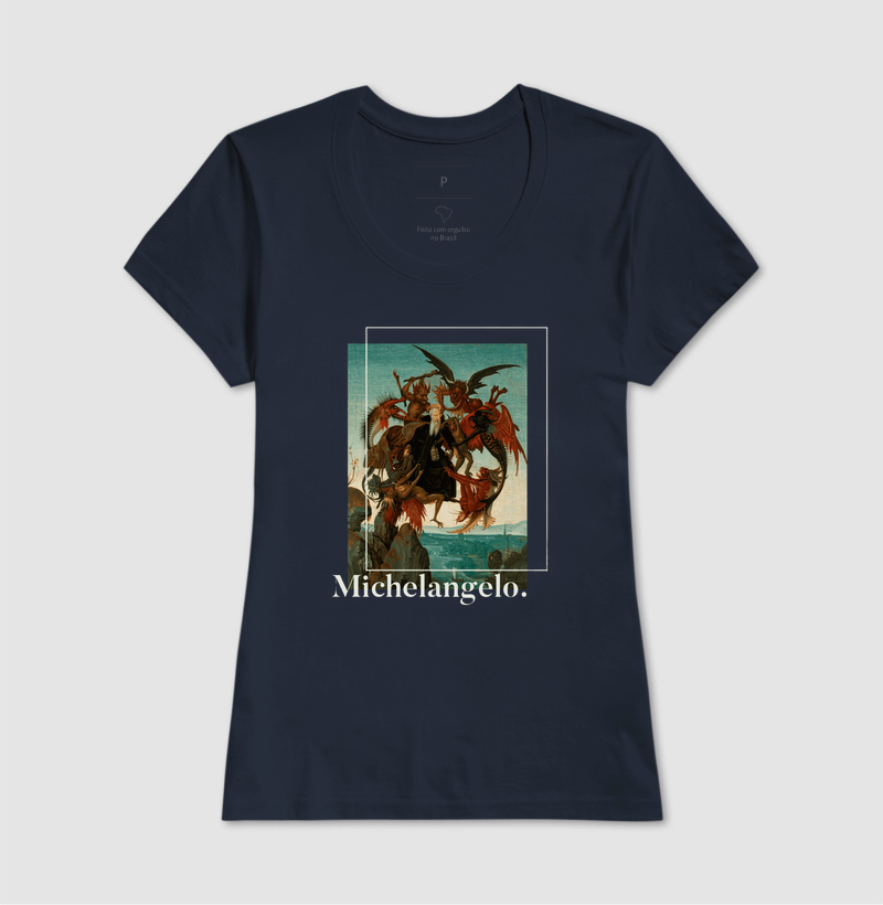 Camiseta Michelangelo Demônios  - Imagem 5