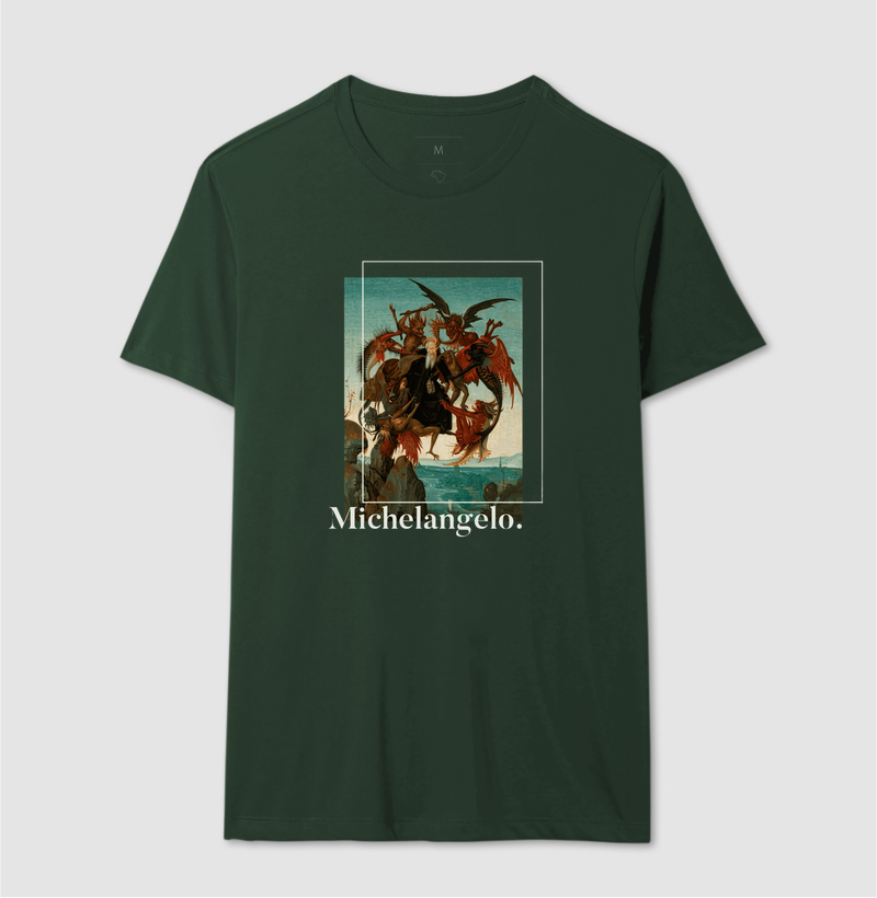 Camiseta Michelangelo Demônios  - Imagem 8